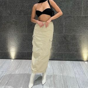 ZARA Cargo skirt
